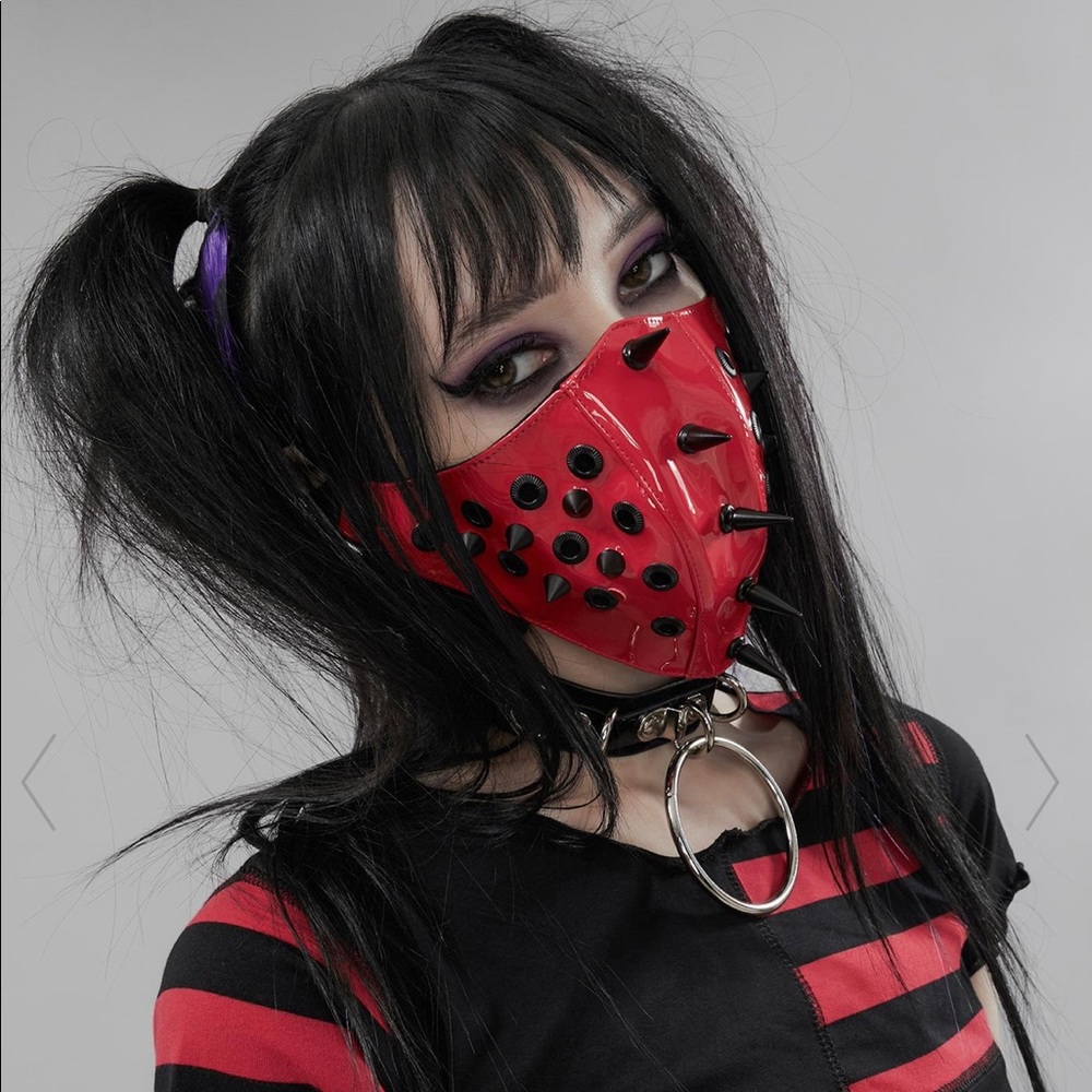 Red doll skill mask never worn House of widow